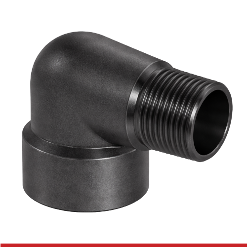 PF3T-ST9-IG 2" 300# CS GALV 90 STREET ELBOW PRESSURE FITTING THRD IMPORT